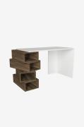 Hanah Home - Skrivbord Jenga - Vit - Skrivbord - Från Homeroom