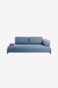 Kave Home - Soffa 3-sits Compo - Blå - 3-sits soffor - Från Homeroom