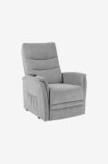 Nordic Furniture Group - Recliner fåtölj Dell - Grå - Fåtöljer - Från ...