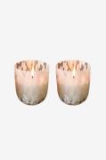 Zelected by Houze - 2-p Doftljus Baby Oyster vit - Transparent - Doftl...
