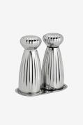 Robert Welch - Salt- och pepparkvarnar Palm Bright Medium med bricka S...
