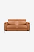Loft24 - Soffa 2 sittplatser 1 vilstol Manual Lund - Brun - 2-sits sof...