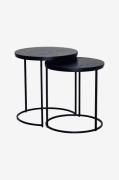 Nordic Furniture Group - Soffbord set Duett 49 ask - Svart - Soffbord ...