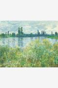 Pelcasa - Poster Monet Bank of the Seine - Grön - Posters - Från Homer...