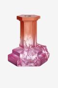 Kosta Boda - Ljusstake Rocky Barouqe 17,5Cm - Rosa - Ljusstakar & lykt...