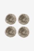 Skinnwille - Sittplätt Gently 4-pack - Beige - Sittdynor - Från Homero...