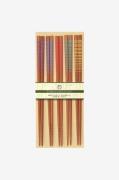 Kawai - Ätpinnar Kawai 5-pack Itomaki - Brun - Bestick - Från Homeroom