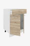 VCM - Skåp Esilo 2 Doors/ 1 Drawer - Flerfärgad - Hyllor & förvaring -...
