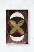 Malerifabrikken - Poster Marble Rustic 2 - Röd - Posters - Från Homero...