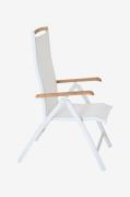 Venture Home - Positionsstol Panama, 2-pack - Vit - Positionsstolar - ...