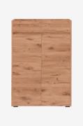 Loft24 - Skoförvaring Kosmo 2 dörrar/1 låda - Beige - Klädförvaring - ...