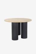 Loft24 - Mandan Mandan D. Bordets diameter 110 cm Mdf - Brun - Matbord...