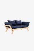 Karup - Lounge-bäddsoffa Bebop Natur Bas - Blå - Bäddsoffor - Från Hom...