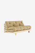 Karup - Bäddsoffa Roots 160 - Beige - Bäddsoffor - Från Homeroom