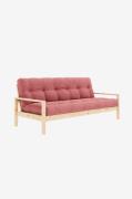 Karup - BÄDDSOFFA KNOB - Rosa - Bäddsoffor - Från Homeroom