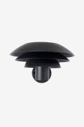 Dyberg Larsen - Vägglampa DL31 utomhus - Svart - Fasadbelysning - Från...