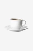Rosendahl - Soft Kaffekopp med fat GC, 28 cl - Vit - Koppar & muggar -...