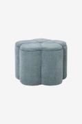 Nordic Furniture Group - Sittpuff med förvaring Bellis - Blå - Fotpall...
