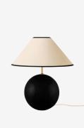 Globen Lighting - Bordslampa Iris 35 Butter gul - Svart - Bordslampor ...