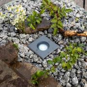 EVN Talpa Golvinbyggnadslampa GU10 stål kantig