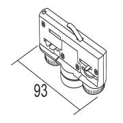 Ivela adapter 3-fas 220-240V 10 kg, silver