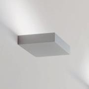 Linea Light LED-vägglampa Regolo, längd 16,3 cm, aluminium