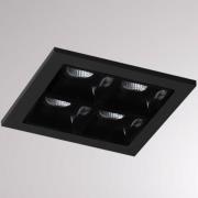 Molto Luce Liro LED-inbyggnadslampa svart 34° 3 000 K