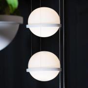 Vibia Palma 3726 LED-hänglampa 2 lampor, vit