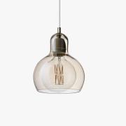 &Tradition Mega Bulb SR2, guld, vit kabel