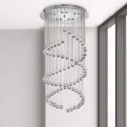 Searchlight Hänglampa Hallway med glakristallklädsel, 80 cm