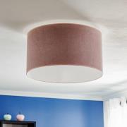 Duolla Taklampa Pastell Roller Ø 45 cm rosa