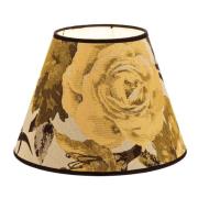 Duolla Lampskärm Sofia höjd 21 cm, blommönster gul