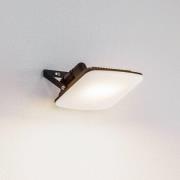 Prios LED-utomhusvägglampa Kaison, antracit, 14 cm