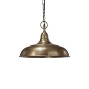 PR Home hänglampa Philadelphia, antik mässingsfärg, Ø 35cm