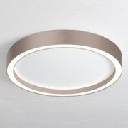 Bopp Aura LED-taklampa Ø 40cm vit/taupe