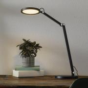 Fabas Luce LED-skrivbordslampa Regina med dimmer, svart