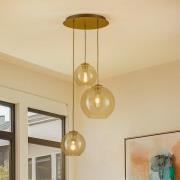 Nowodvorski Lighting Hänglampa Vetro i glas, 3 lampor