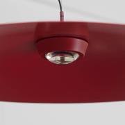 Luceplan Koinè LED-pendellampa 927 Ø37cm röd