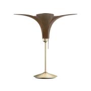 UMAGE Jazz bordslampa mörk ek, mässingsfot
