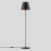 BEGA Studio Line golvlampa svart/mässing 150 cm