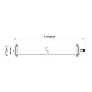 The Light Group SLC Lava LED-taklampa från PMMA IP69