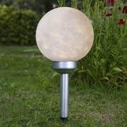 STAR TRADING LED-solcellslampa Lunay, roterande ljuskälla