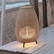 Bover Amphora 01 - terrasslampa, ljust beige