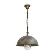 Moretti Luce Pendellampa Circle mässing antik Ø 30 cm