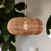 PR Home Zuri hänglampa av rotting, Ø 51 cm