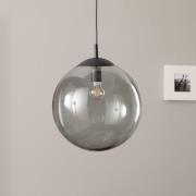 TK Lighting Esme pendellampa, glas, grafit-transparent, 1-lampa, Ø 35 ...