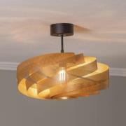 Euluna Taklampa Vento, guldfärgad, Ø 50 cm