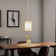 Solbika Lighting Pendellampa Soda med glasskärm vit Ø 18 cm