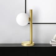 miloox by Sforzin Pomi bordslampa, 1 lampa, guldfärgad, glas, höjd 28 ...