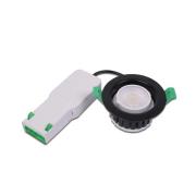 Hera Eco R 68 LED-inbyggnadsspot, vit, Ø 9 cm, metall, IP65, CCT